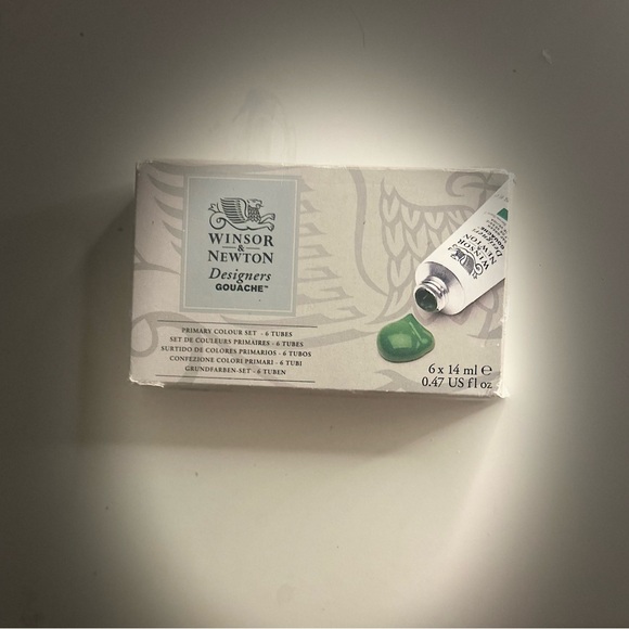 Winsor & Newton Other - Winsor & Newton Designers Gouache Primary Color Set 6x14ml NEW